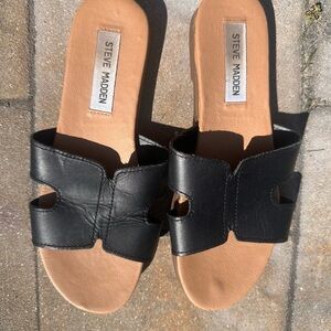Steve Madden slide sandals - EUC